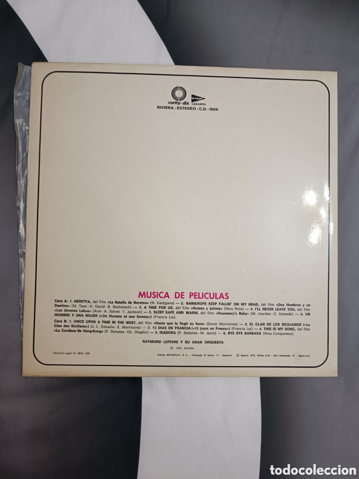 Discos de vinilo: M&uacute;sica de pel&iacute;culas de 1973 - Foto 2