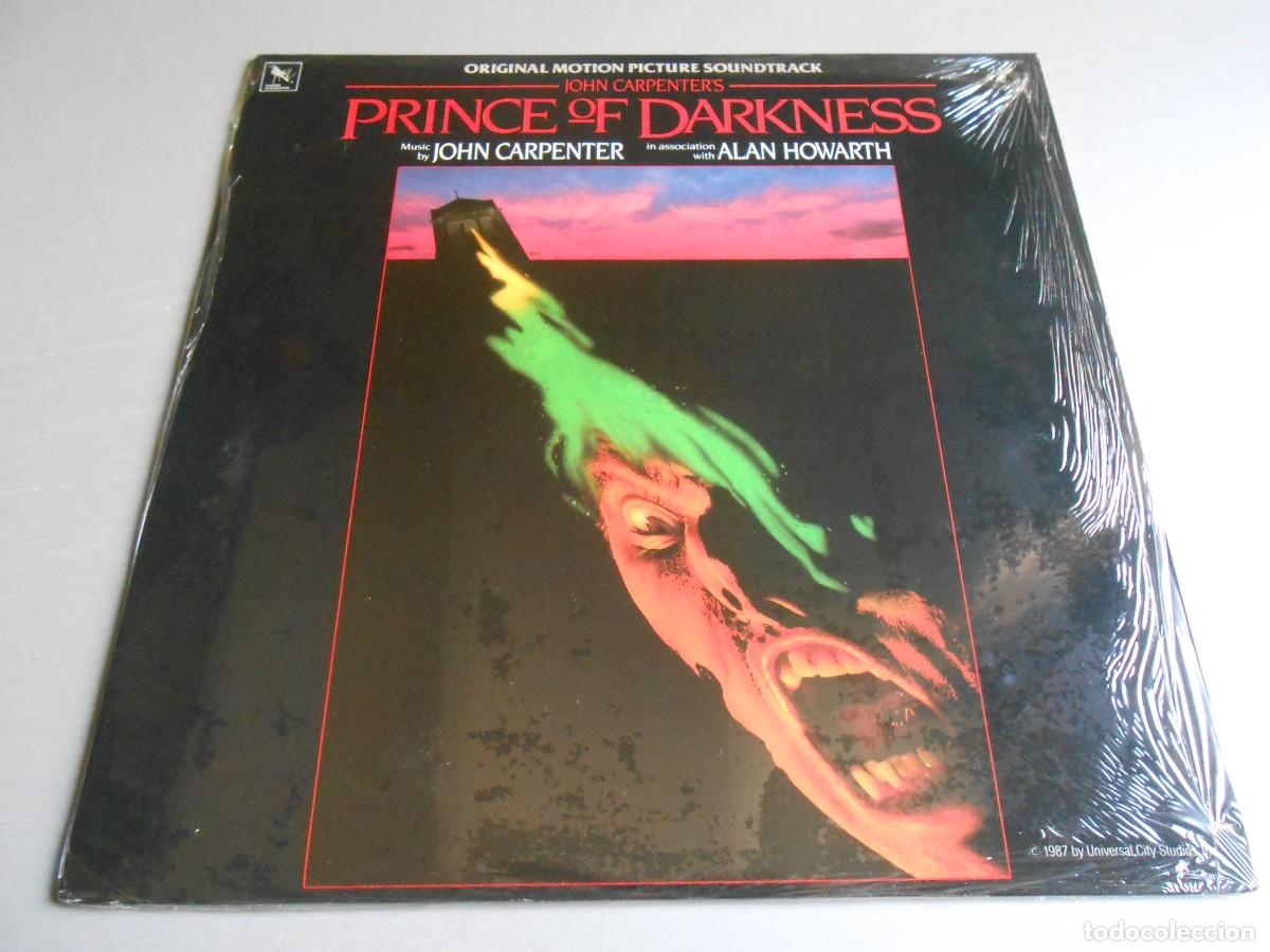 Discos de vinilo: PRINCE OF DARKNESS -Original Motion Picture-, LP, OPENING TITLES + 7 A&Ntilde;O 1987, VARESE STV 81340, USA