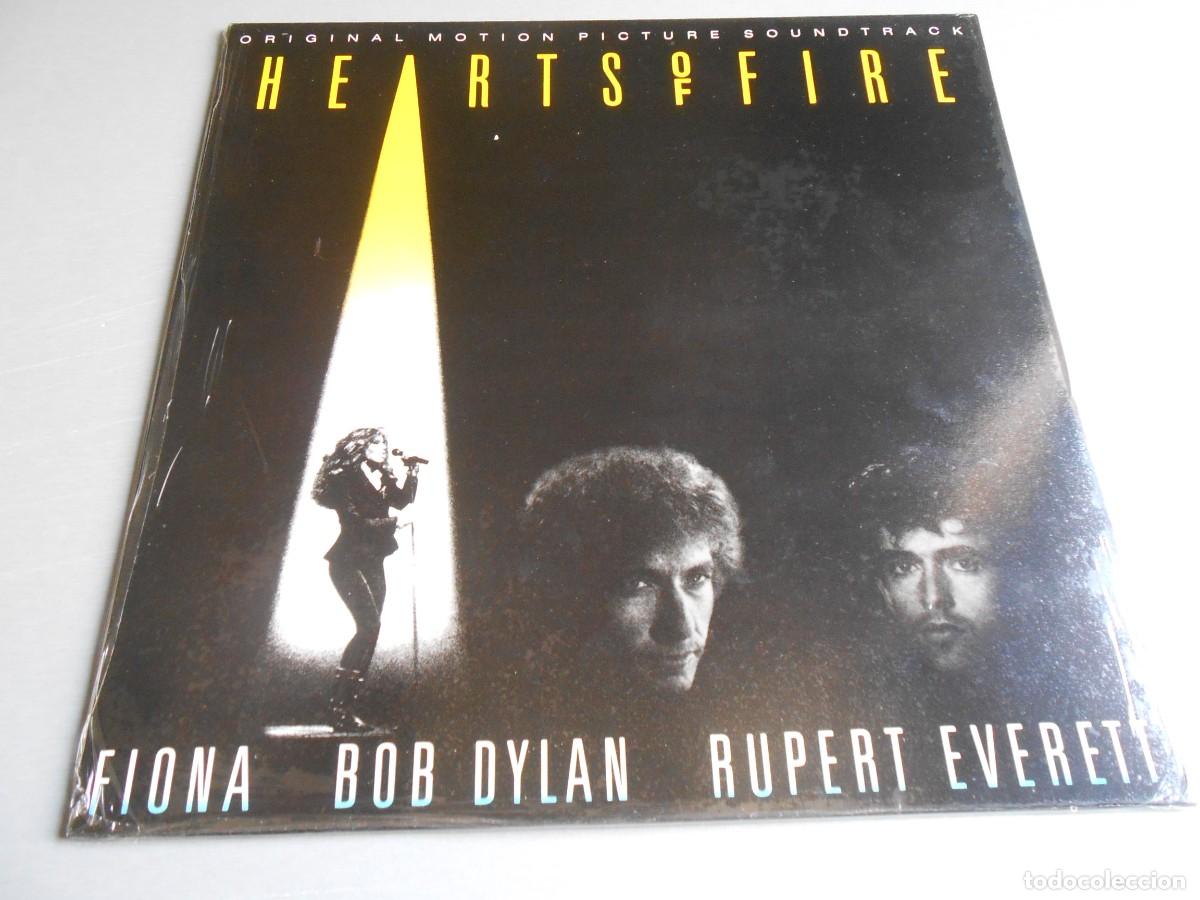 Discos de vinilo: HEARTS OF FIRE -Original Motion Picture Soundtrack-, LP, HEARTS OF FIRE + 9 A&Ntilde;O 1987, CBS 460001-1