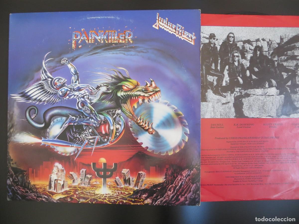 Discos de vinilo: Judas Priest - Painkiller (LP, Album) U.S. 1990- PRIMERA EDICION !!!! Carrollton Pressing