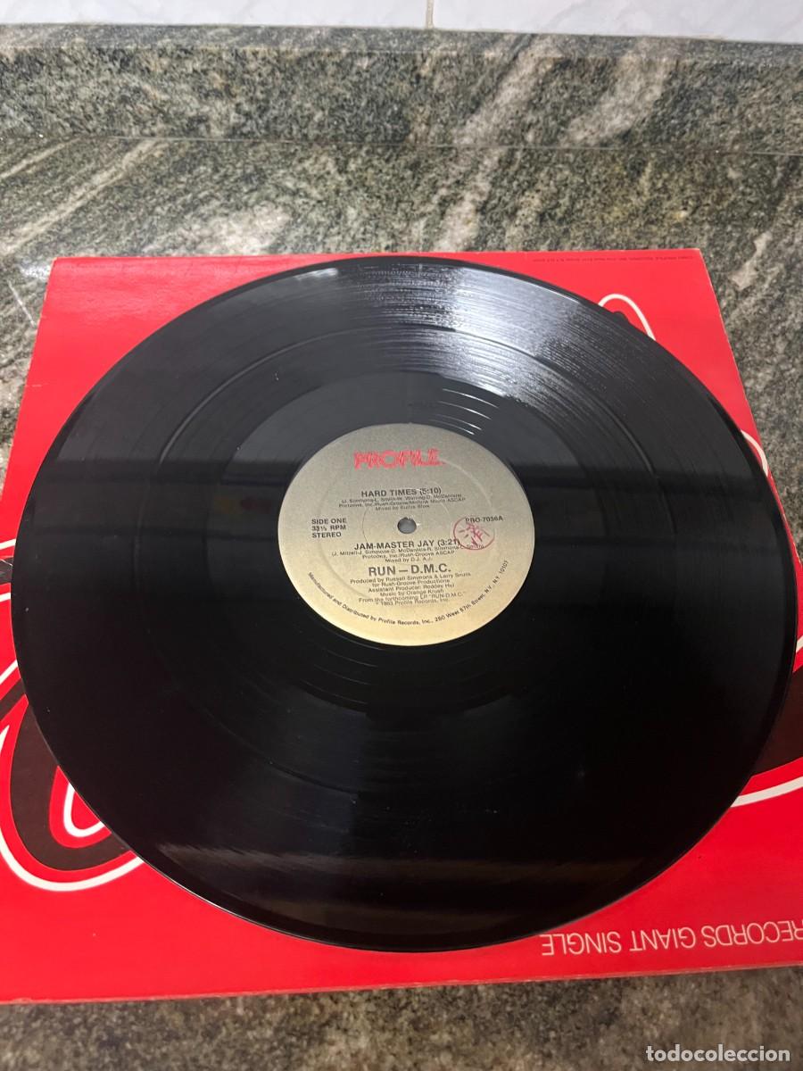 Discos de vinilo: Run-D.M.C. Hard Times / Jam-Master Jay - Foto 2