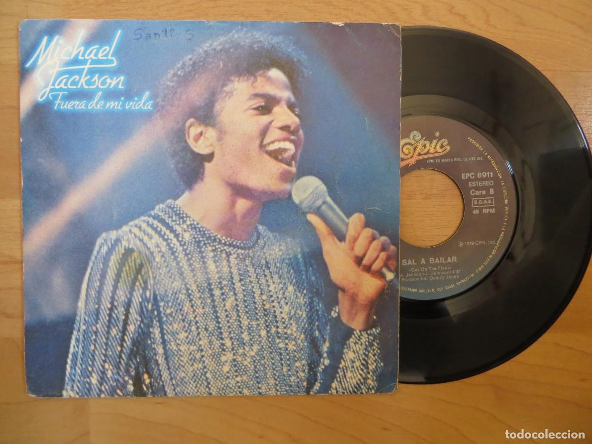 Discos de vinilo: Michael Jackson - Fuera De Mi Vida = She's Out Of My Life (7&rdquo;, Single) SPAIN 1980