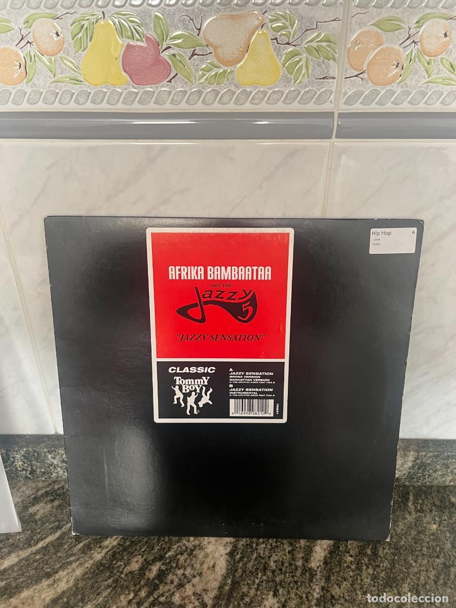 Discos de vinilo: Afrika Bambaataa And The Jazzy 5, The Kryptic Krew Feat Tina B, Jazzy Sensation
