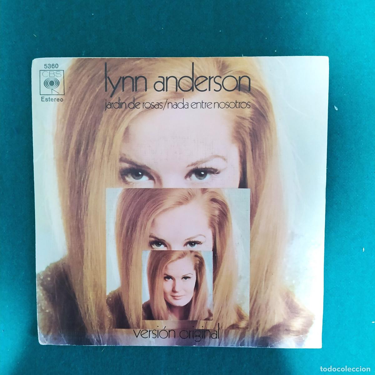 Discos de vinilo: Lynn Anderson &ndash; Jardin De Rosas / Nada Entre Nosotros