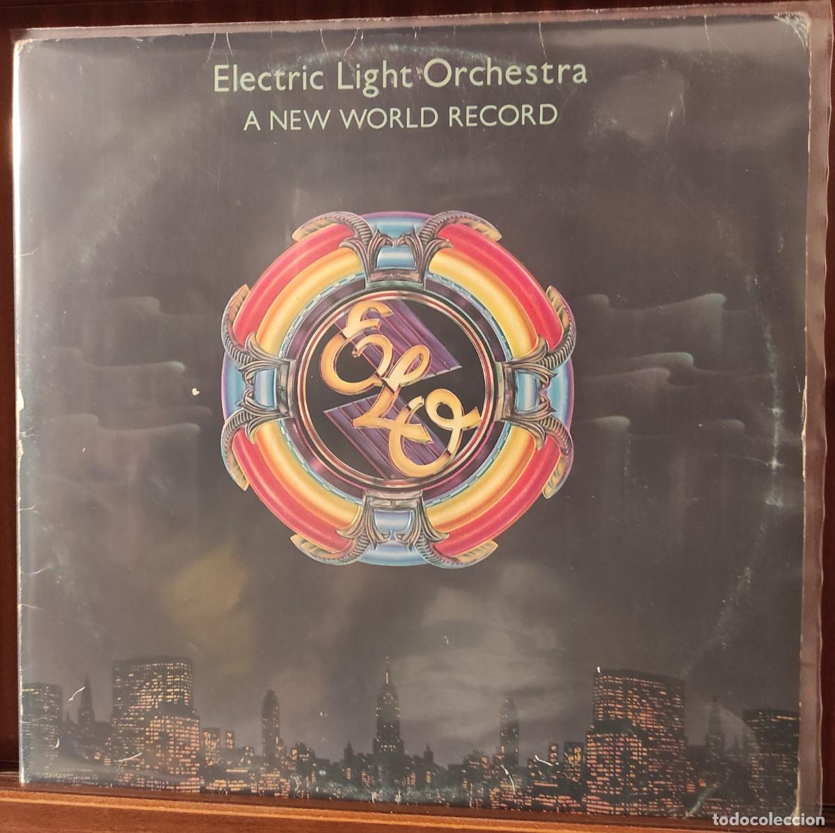 Discos de vinilo: Electric Light Orchestra &lrm;&ndash; A New World Record - VINILO EDICION ESPA&Ntilde;OLA SELLO UNITED ARTISTIC 1976