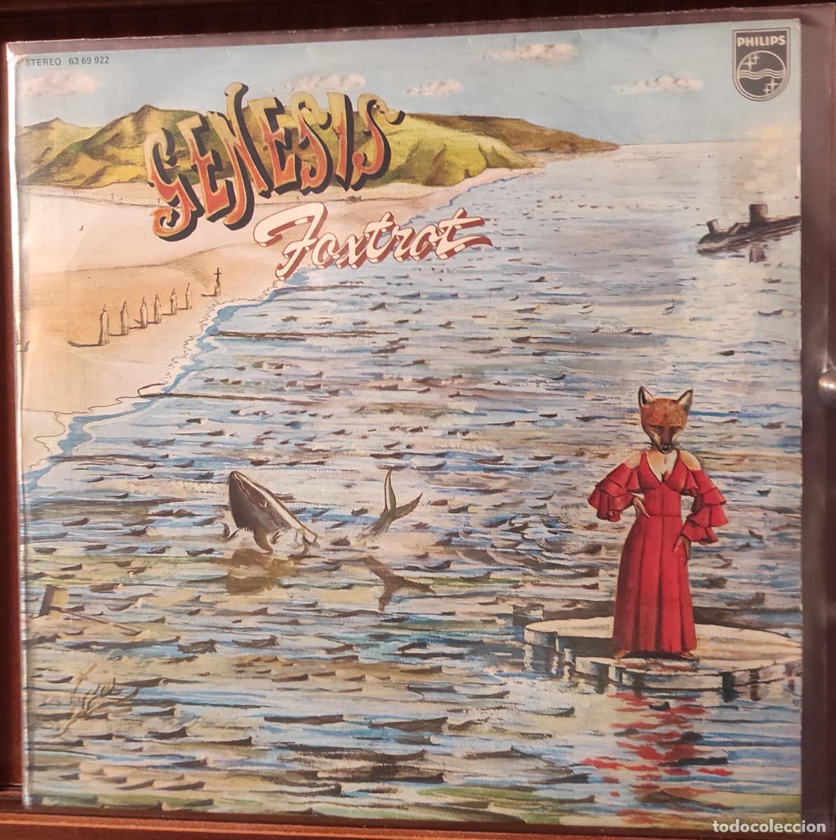 Discos de vinilo: Genesis &lrm;&ndash; Foxtrot - VINILO EDICION ESPA&Ntilde;OLA SELLO PHILIPS 1976