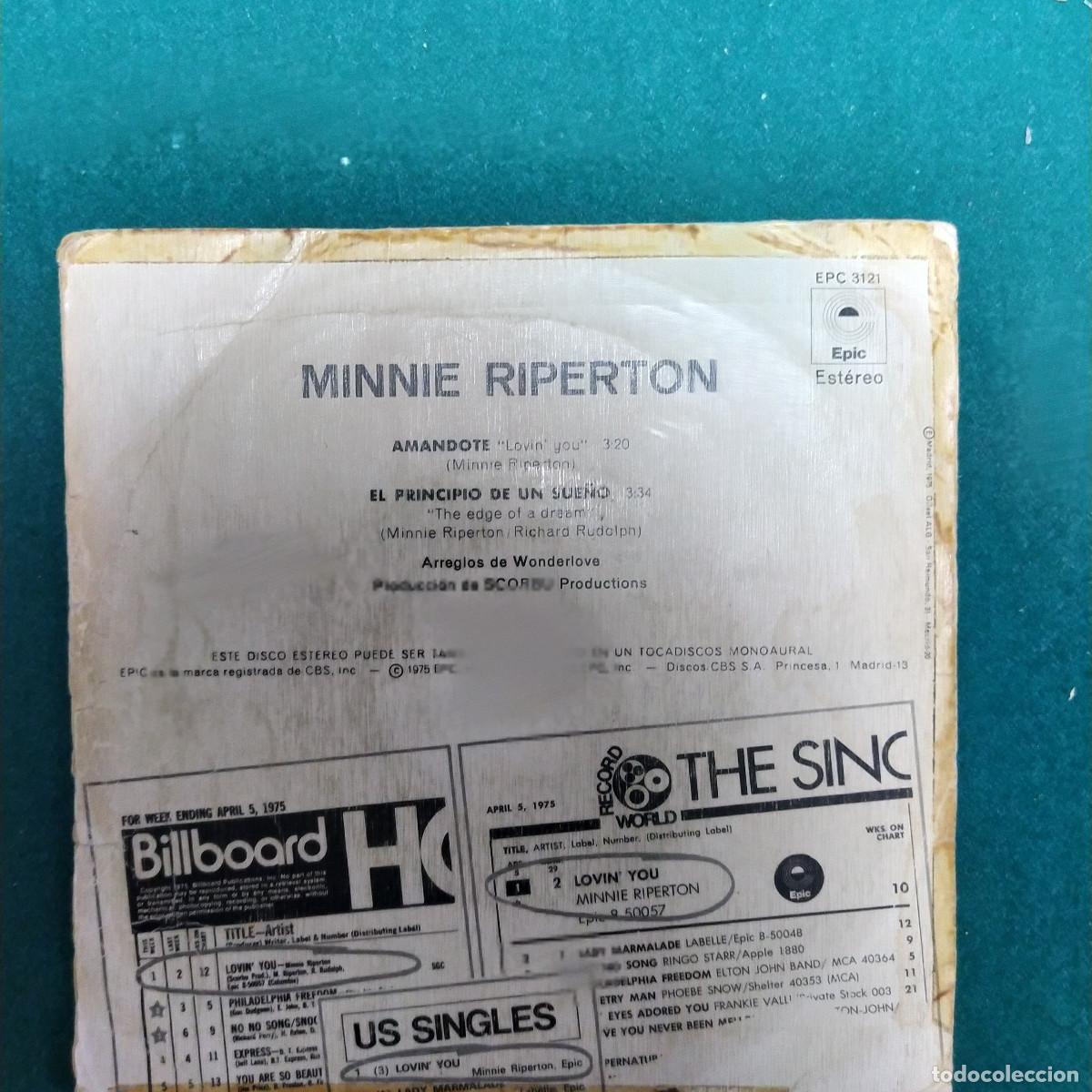 Discos de vinilo: Minnie Riperton &ndash; Lovin You - Foto 2