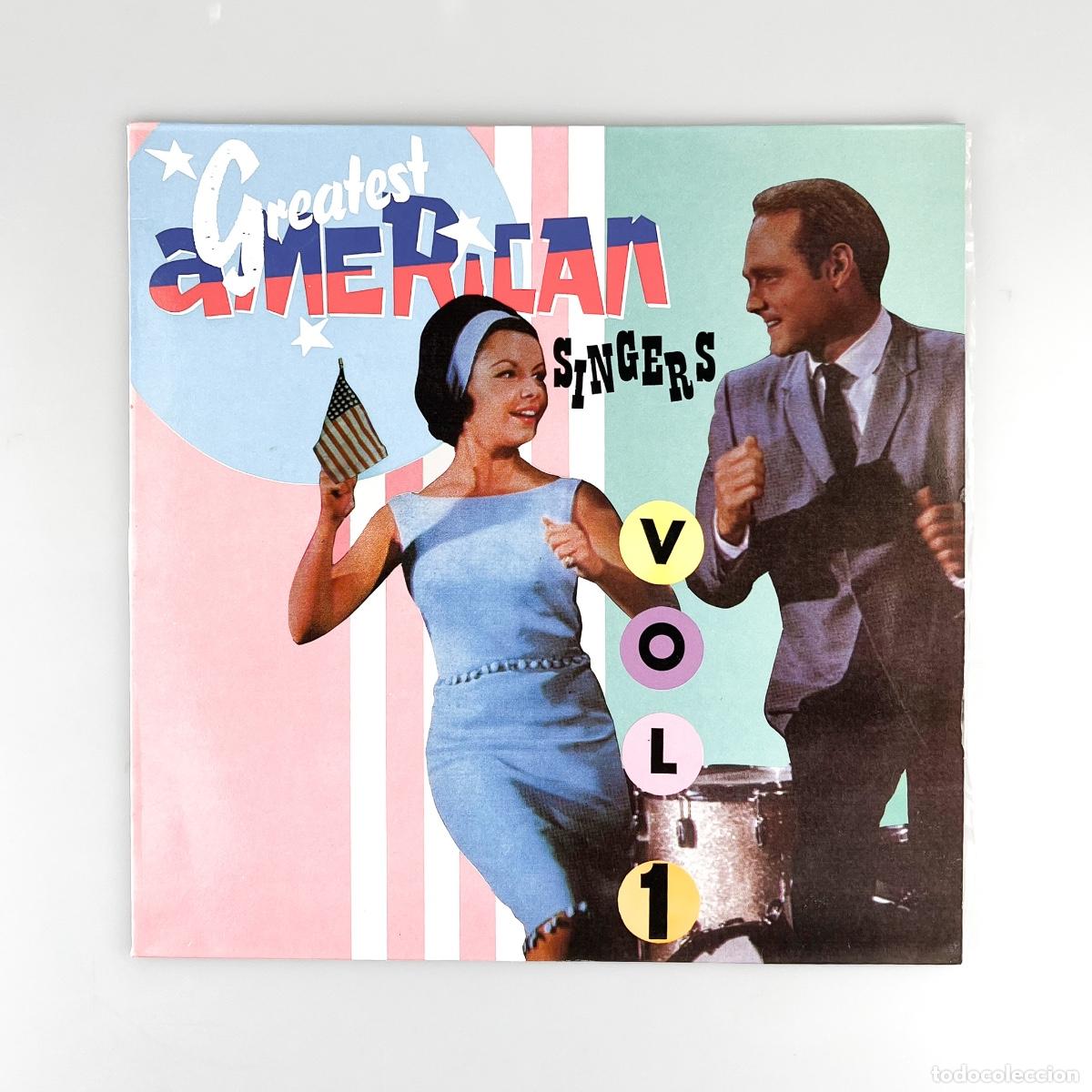 Discos de vinilo: LP. Various. The Greatest American Singers vol 1
