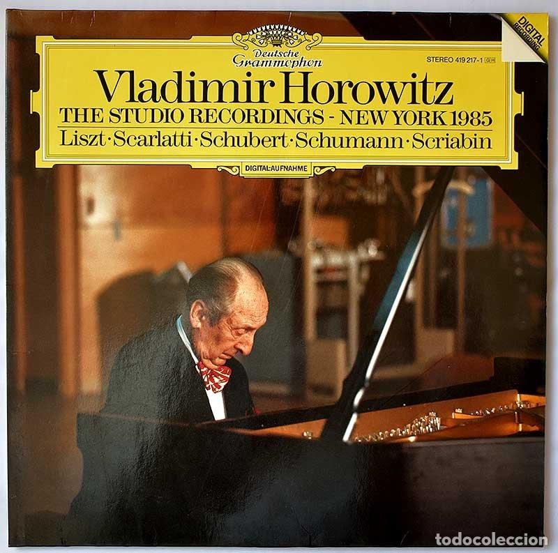 Discos de vinilo: Vladimir Horowitz, Liszt, Scarlatti, Schubert, Schumann, Scriabin - The Studio Recordings - New York