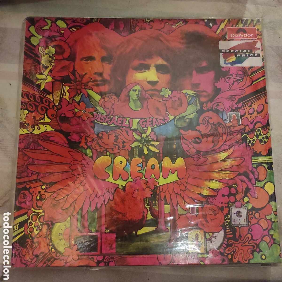 Discos de vinilo: Cream &ndash; Disraeli Gears (1967, Polydor Holland)