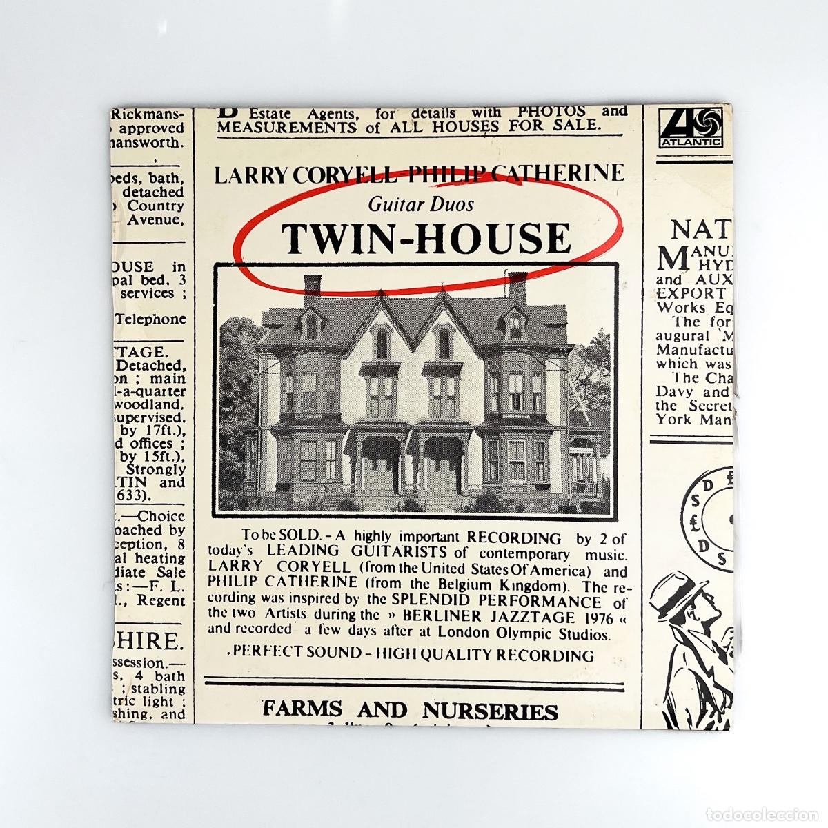 Dischi in vinile: LP. Larry Coryell & Philip Catherine. Twin-House