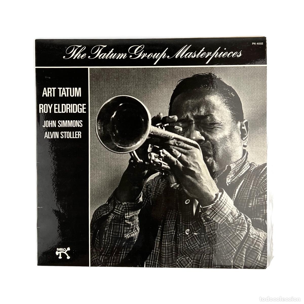 Dischi in vinile: LP. Art Tatum / Roy Eldridge / John Simmons / Alvin Stoller. The Tatum Group Masterpieces