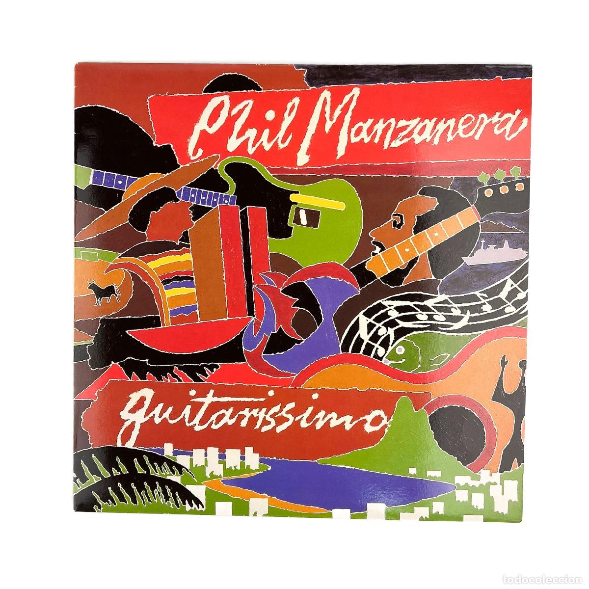 Discos de vinilo: LP. Phil Manzanera. Guitarissimo