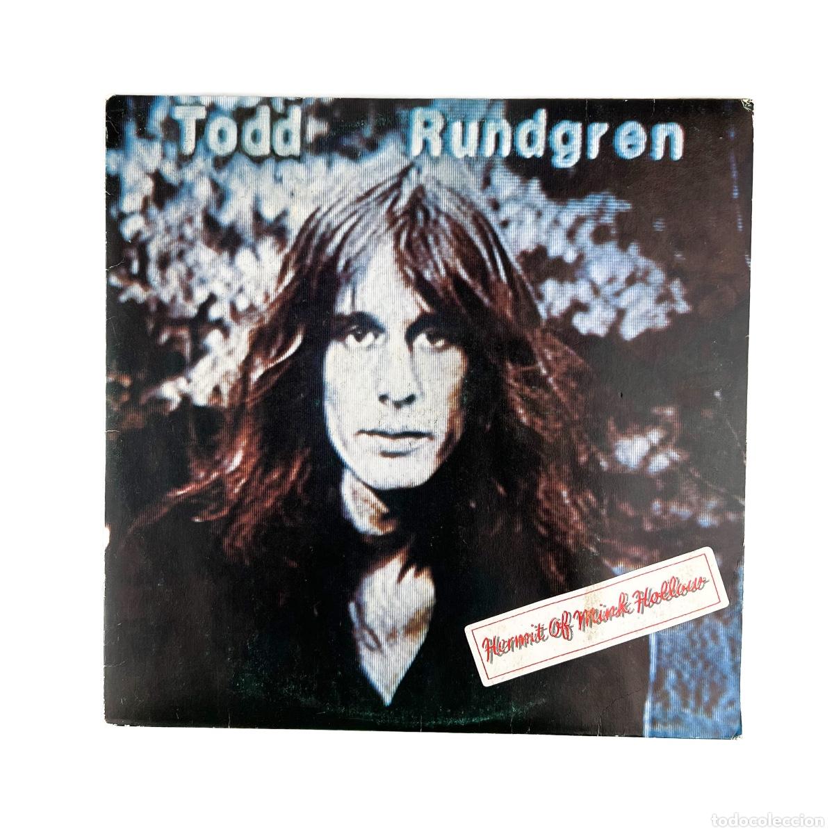 Discos de vinilo: LP. Todd Rundgren. Hermit Of Mink Hollow