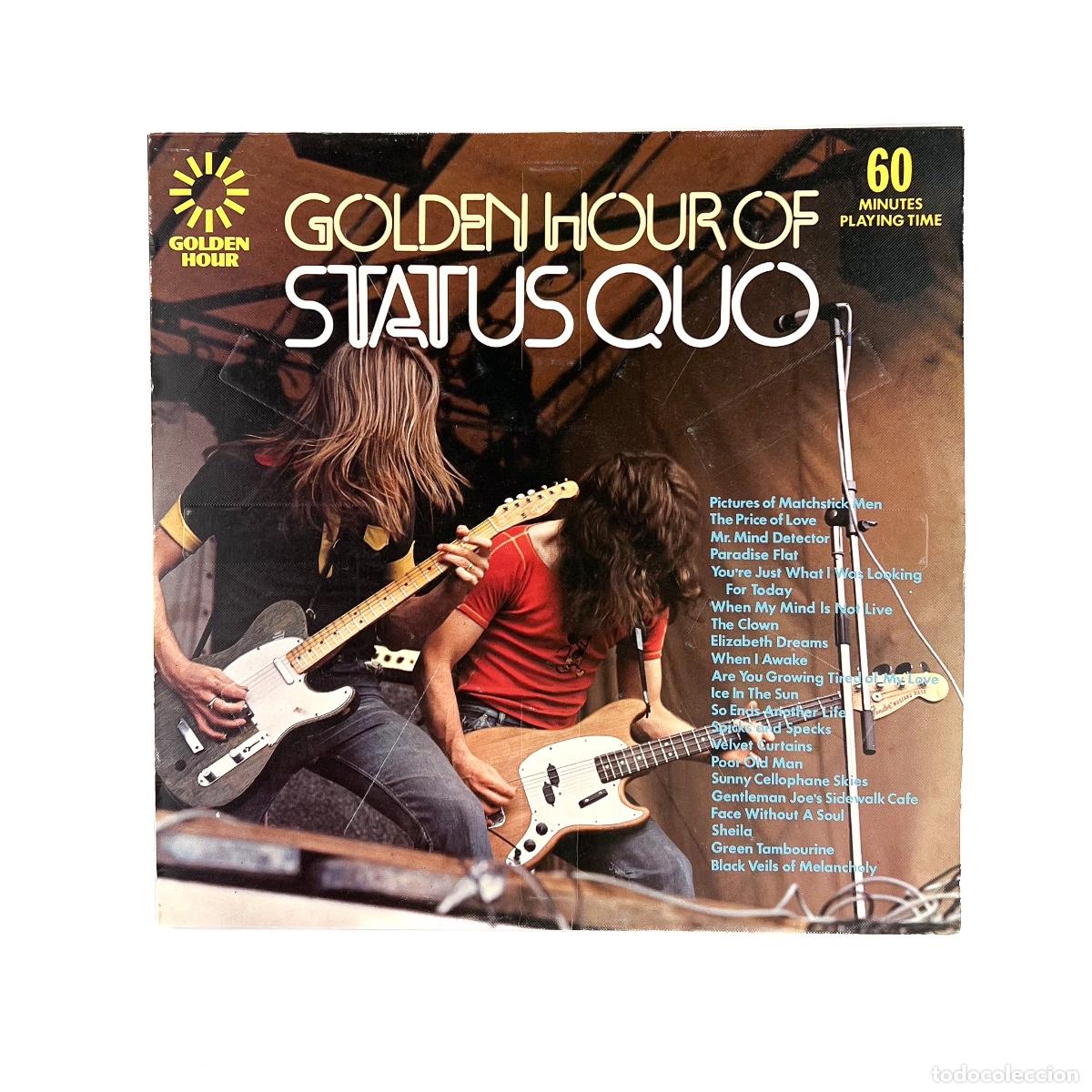 Discos de vinilo: LP. Status Quo. Golden Hour Of Status Quo