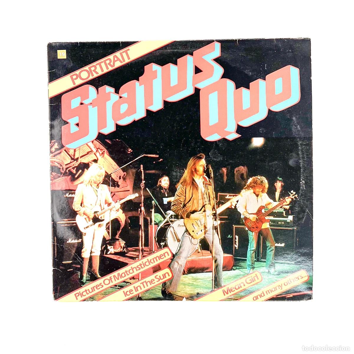 Discos de vinilo: LP. Status Quo. Portrait