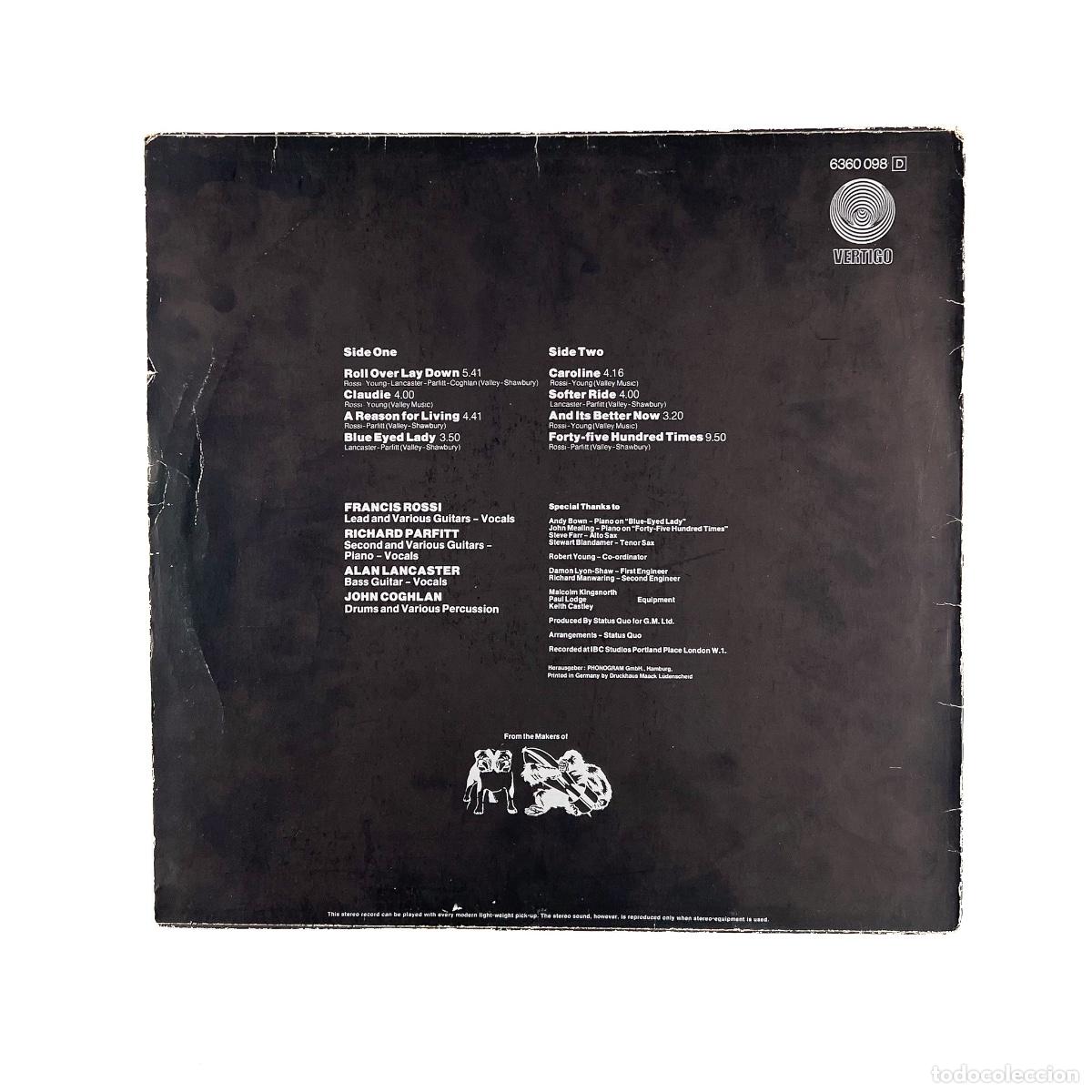 Discos de vinilo: LP. Status Quo. Hello! - Foto 2