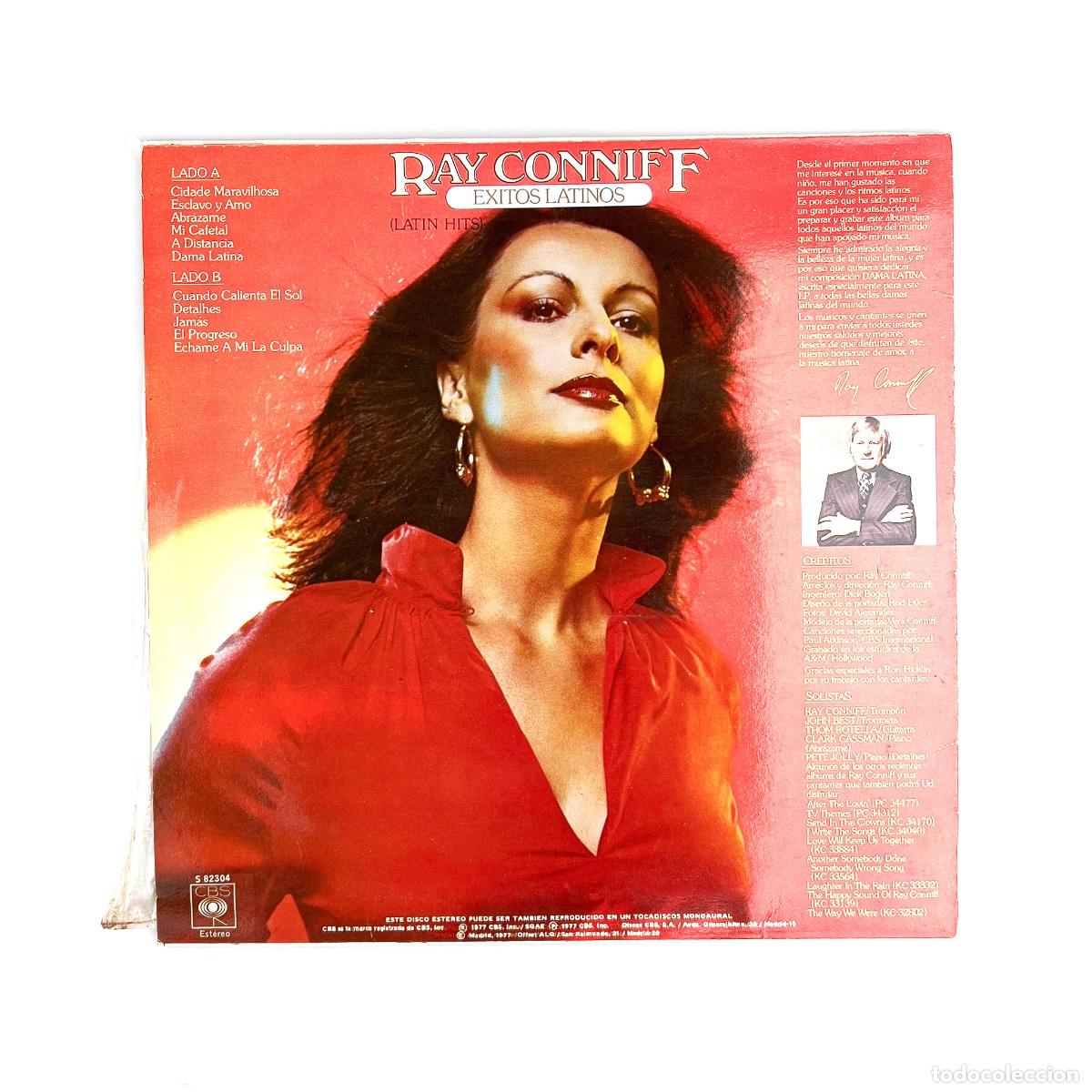 Discos de vinilo: LP. Ray Conniff. Exitos Latinos (Latin Hits) - Foto 2