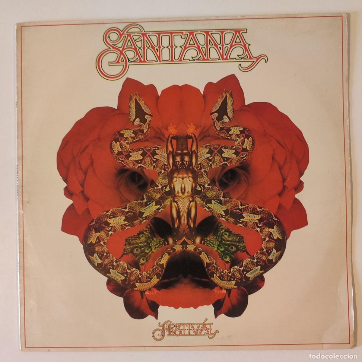 Discos de vinilo: Festiv&aacute;l - Santana 1977 &ndash; Spain