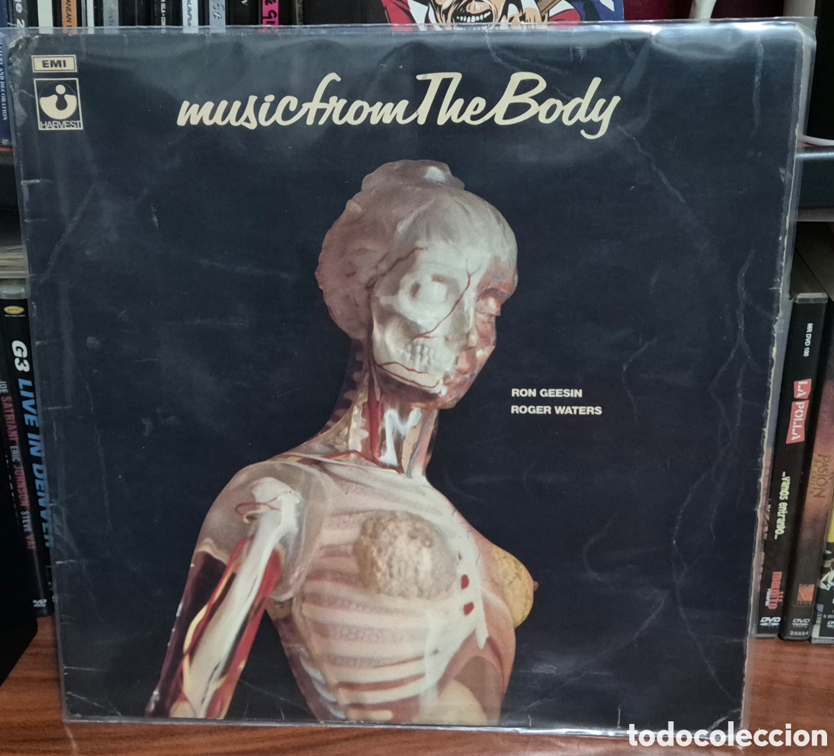 Discos de vinilo: Ron Geesin & Roger Waters &ndash; Music From The Body Lp UK 1970
