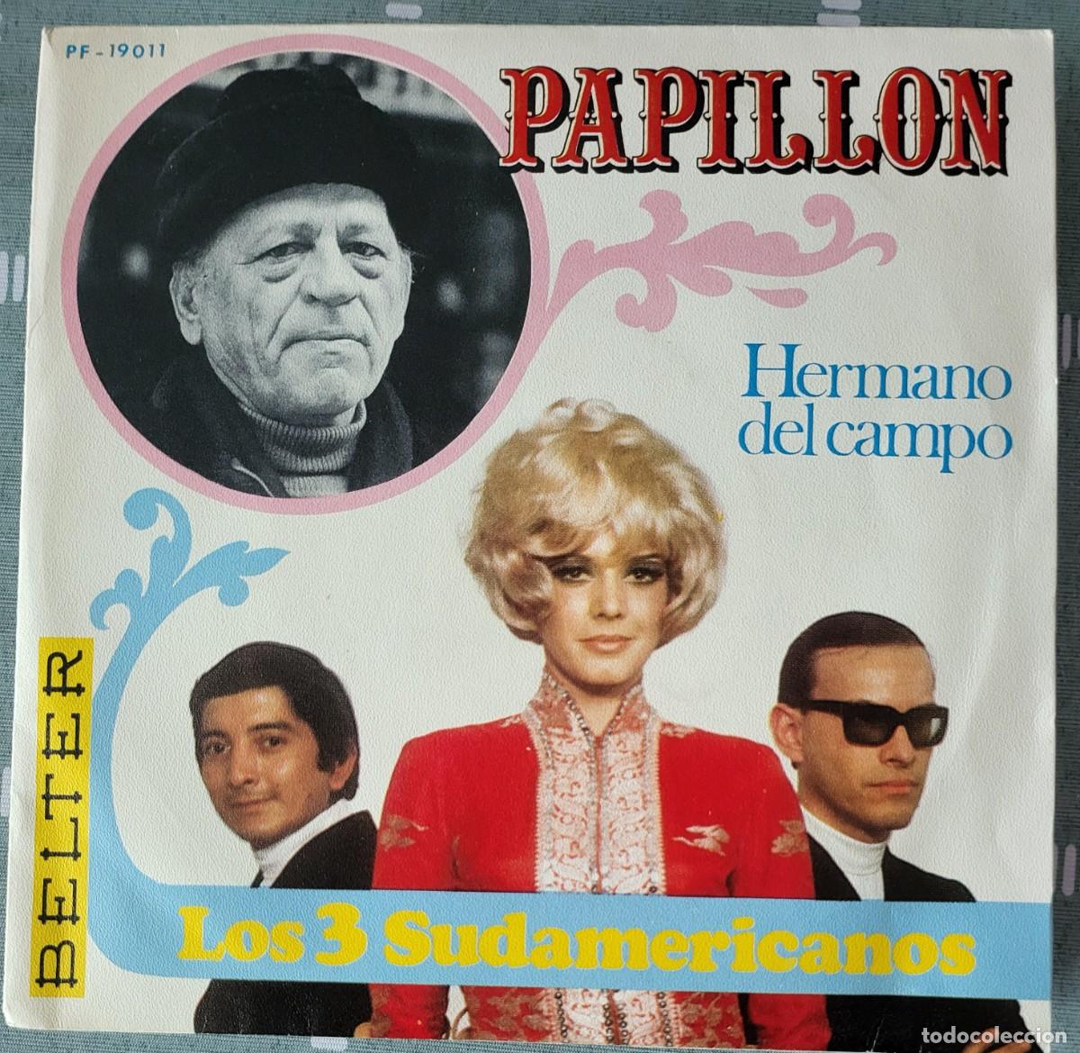 Discos de vinilo: Los Tres Sudamericanos single sello Belter editado en Espa&ntilde;a a&ntilde;o 1970...