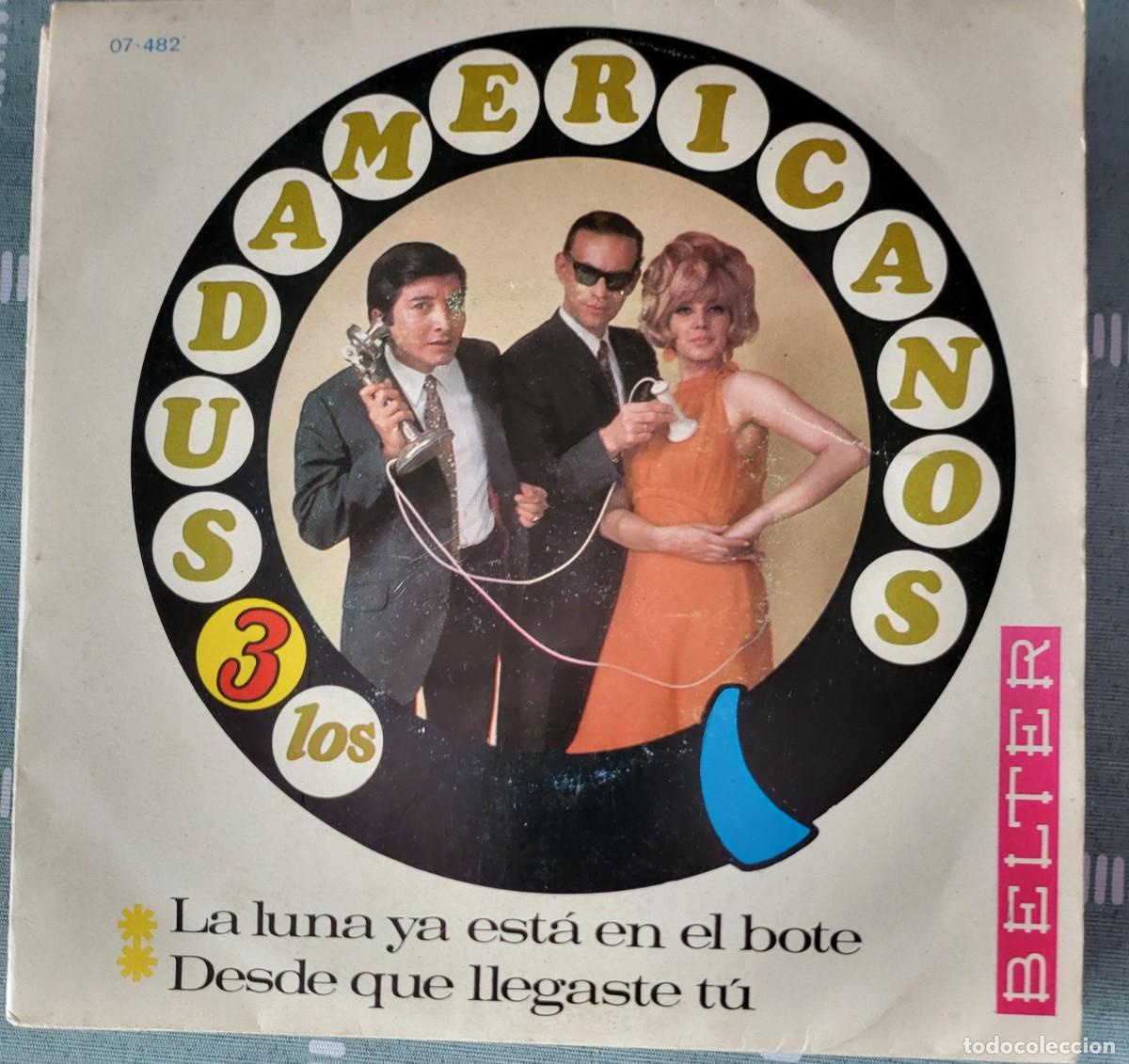 Discos de vinilo: Los Tres Sudamericanos single sello Belter editado en Espa&ntilde;a a&ntilde;o 1968...