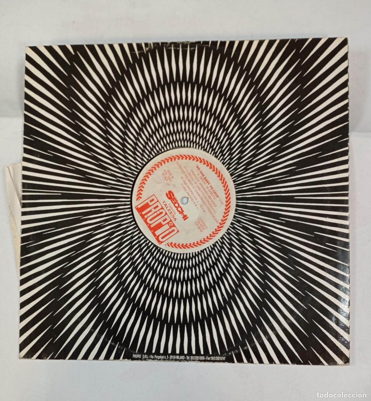 Discos de vinilo: Stefano Secchi. Yuldu-Aldu. MAXI-SINGLE. TDKDA57 - Foto 2