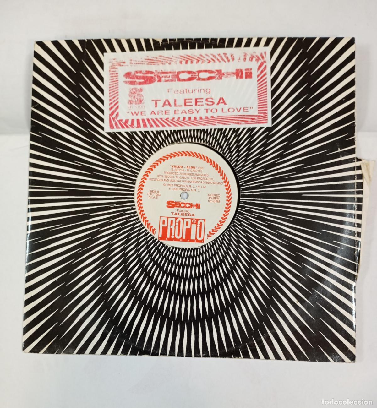 Discos de vinilo: Stefano Secchi. Yuldu-Aldu. MAXI-SINGLE. TDKDA57 - Foto 1