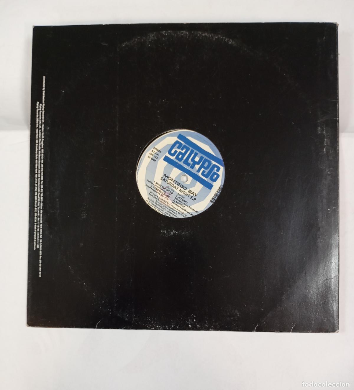 Discos de vinilo: Montego Bay. Saturday Night. CALYPSO RECORDS. MAXI-SINGLE. TDKDA57