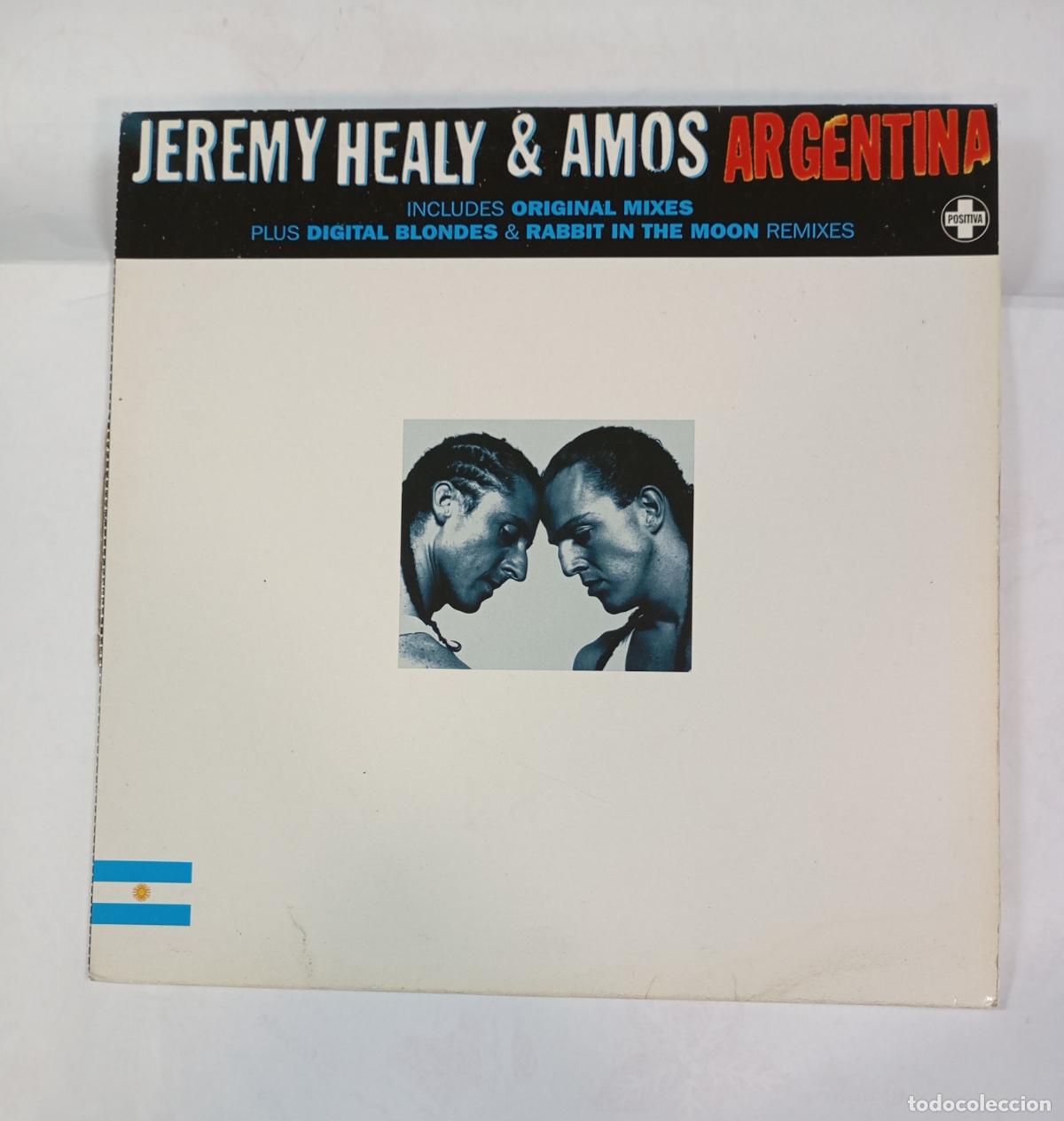 Discos de vinil: Jeremy Healy & Amos. ARGENTINA. MAXI-SINGLE. TDKDA57