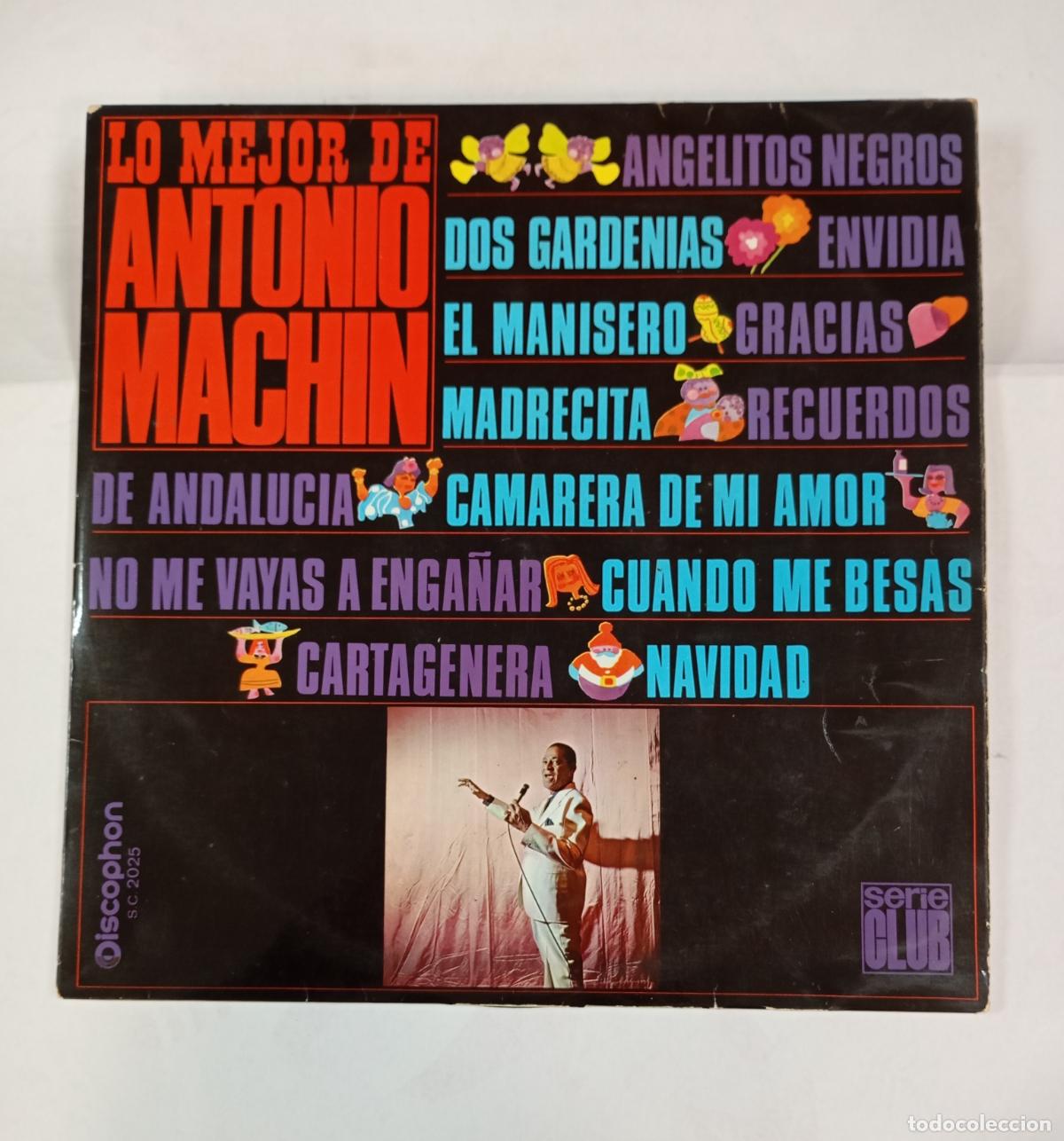 Discos de vinil: ANTONIO MACH&Iacute;N. LO MEJOR DE ANTONIO MACH&Iacute;N. LP. TDKDA57