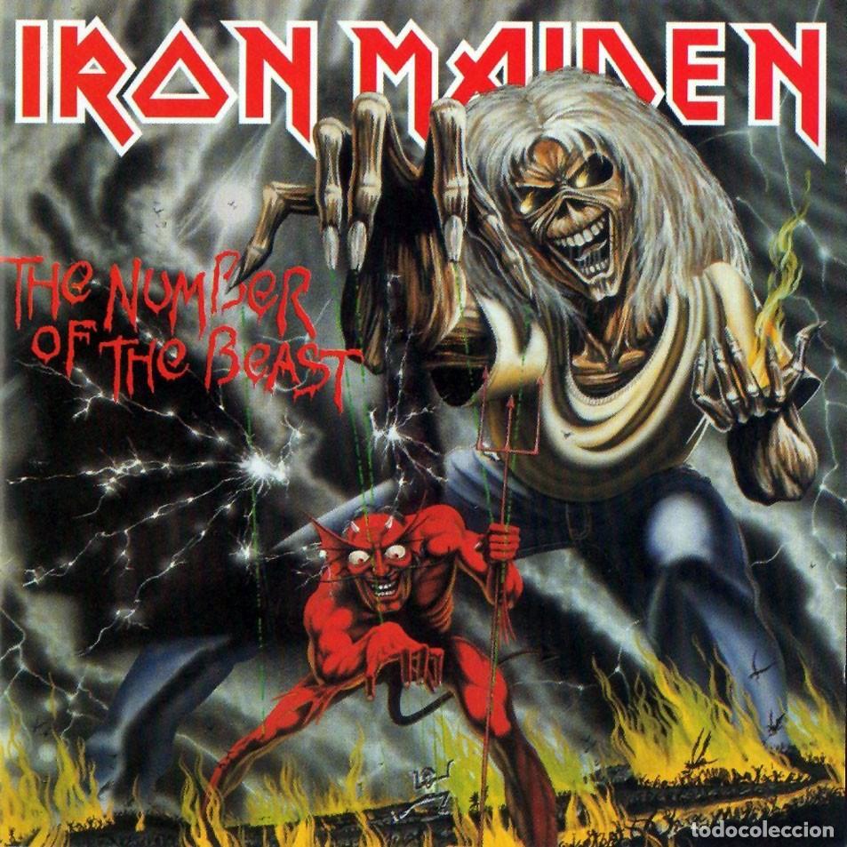 Discos de vinilo: IRON MAIDEN THE NUMBER OF THE BEAST LP VINILO