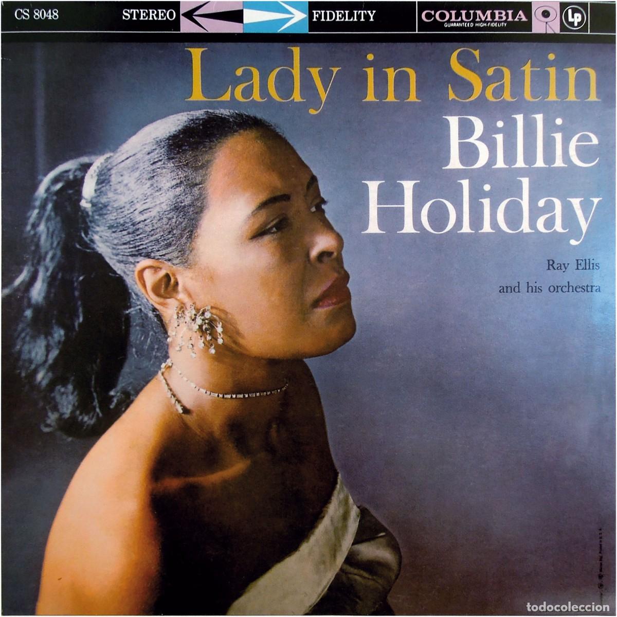 Discos de vinilo: Billie Holiday With Ray Ellis And His Orchestra &ndash; Lady In Satin - LP US (Re) - Columbia CS 8048 - NM