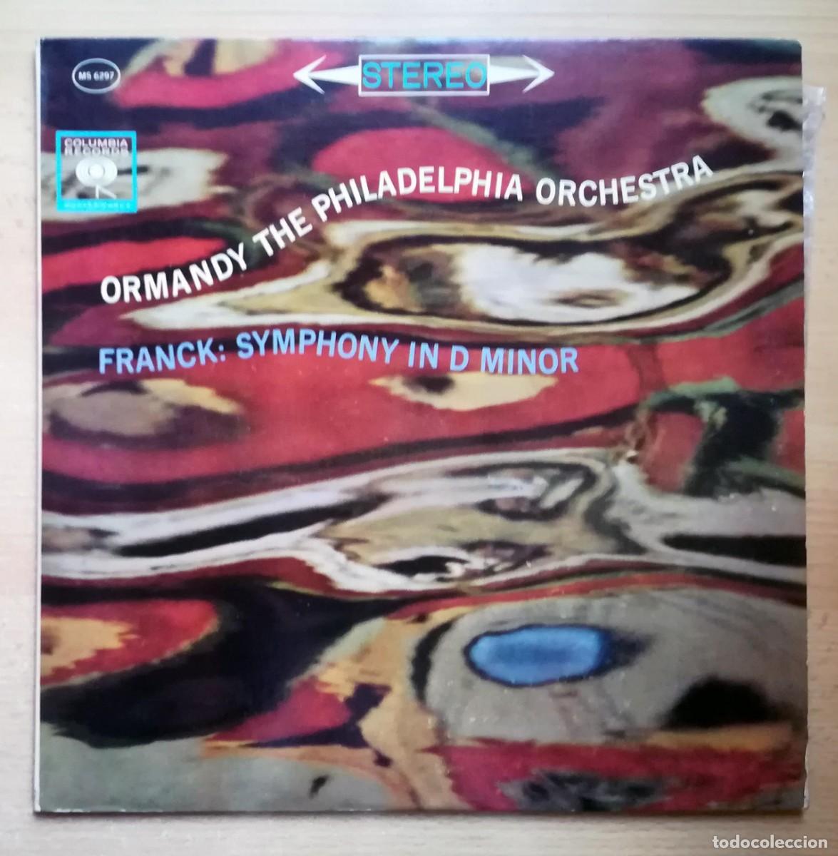 Discos de vinilo: Eugene Ormandy Conducts The Philadelphia Orchestra / Franck &ndash; Symphony In D Minor.
