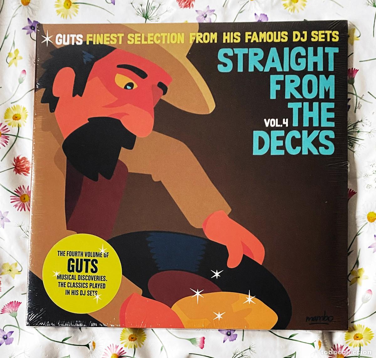 Discos de vinilo: GUTS - STRAIGHT FROM THE DECKS VOL. 4 12'' DOBLE LP GATEFOLD PRECINTADO - LATIN AFROBEAT CUMBIA