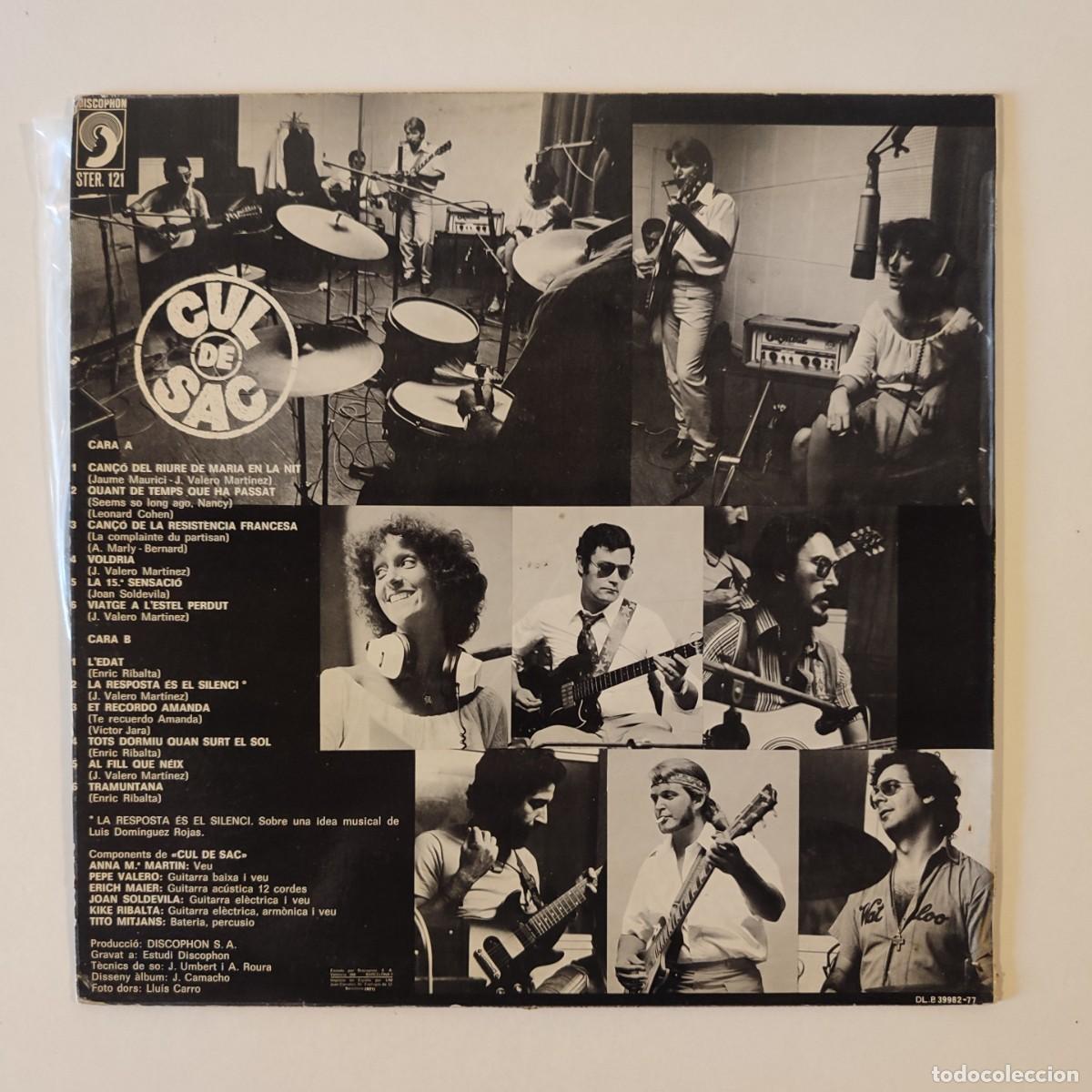 Discos de vinilo: Cul De Sac - Cul De Sac - 1977 &ndash; Spain