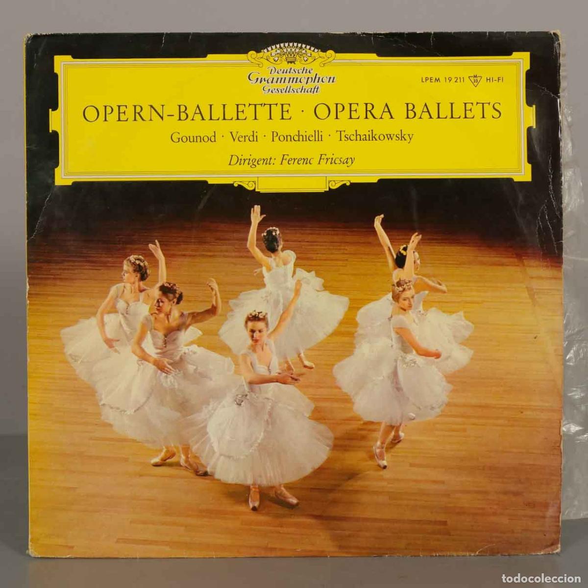 Discos de vinilo: LP. Opern-Ballette - Ferenc Fricsay, Radio-Symphonie-Orchester Berlin, Gounod, Verdi, Ponchielli, T