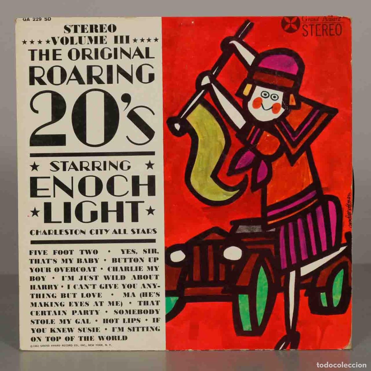 Discos de vinilo: LP. The Original Roaring 20&acute;s Volume III - Enoch Light, Charleston City All Stars