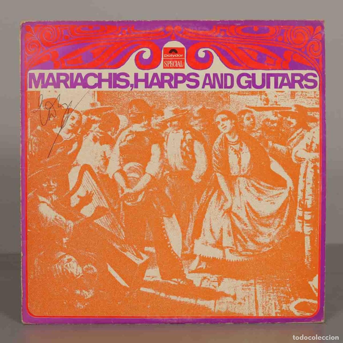 Discos de vinilo: LP. Mariachis, Harps And Guitars - Mariachis Y Conjunto Folklorico