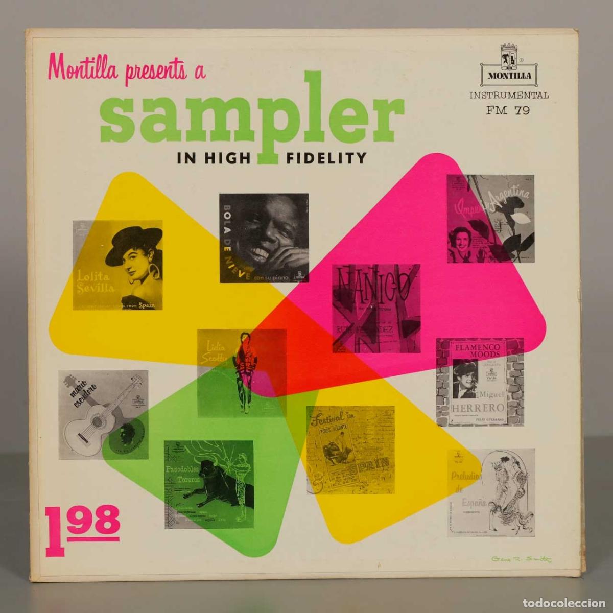 Discos de vinilo: LP. Montilla Presents a Sampler in High Fidelity - Orquesta de C&aacute;mara de Madrid, Daniel Montorio, T