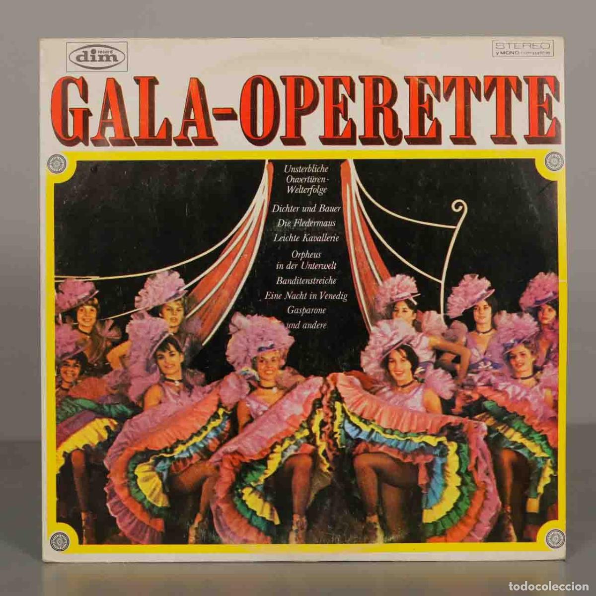 Discos de vinilo: LP. Gala-Operette - Horst Stein, Richard M&uuml;ller-Lampertz