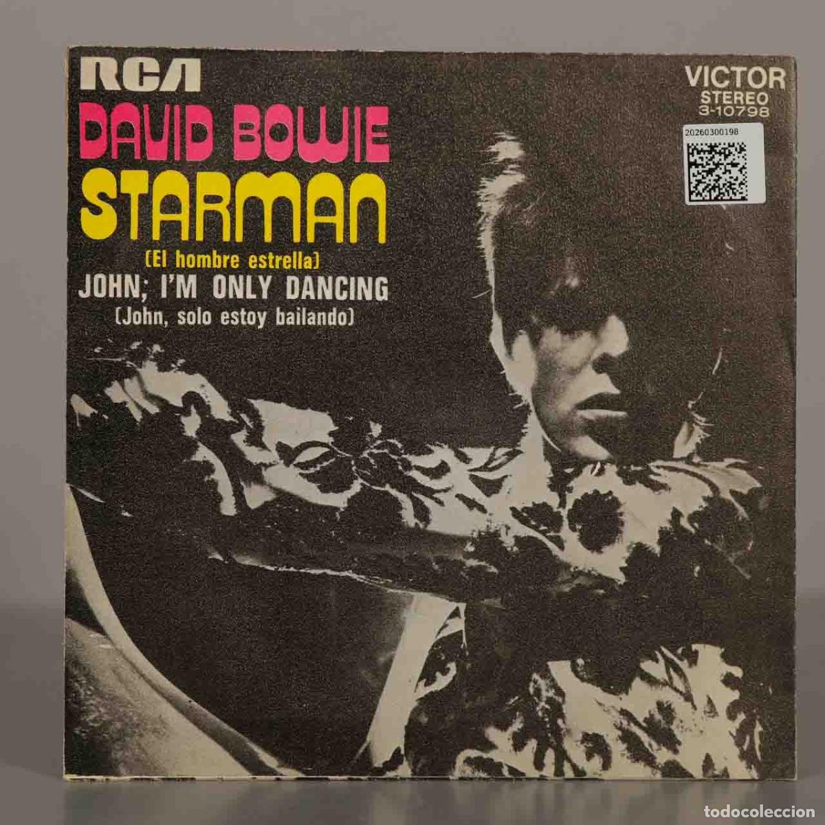 Discos de vinilo: SINGLE. Starman - El Hombre Estrella - David Bowie - Foto 2