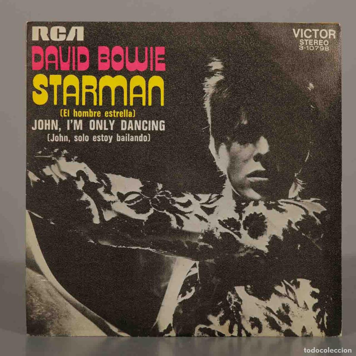 Discos de vinilo: SINGLE. Starman - El Hombre Estrella - David Bowie
