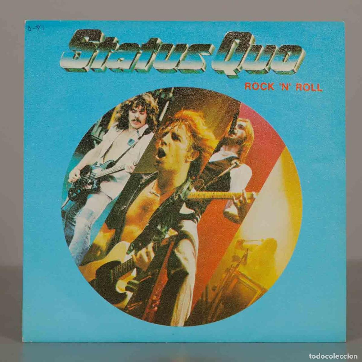 Discos de vinilo: SINGLE. Status Quo - Rock &acute;N&acute; Roll - Foto 1