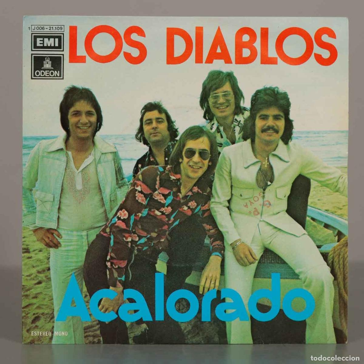 Discos de vinilo: SINGLE. Acalorado - Los Diablos - Foto 1