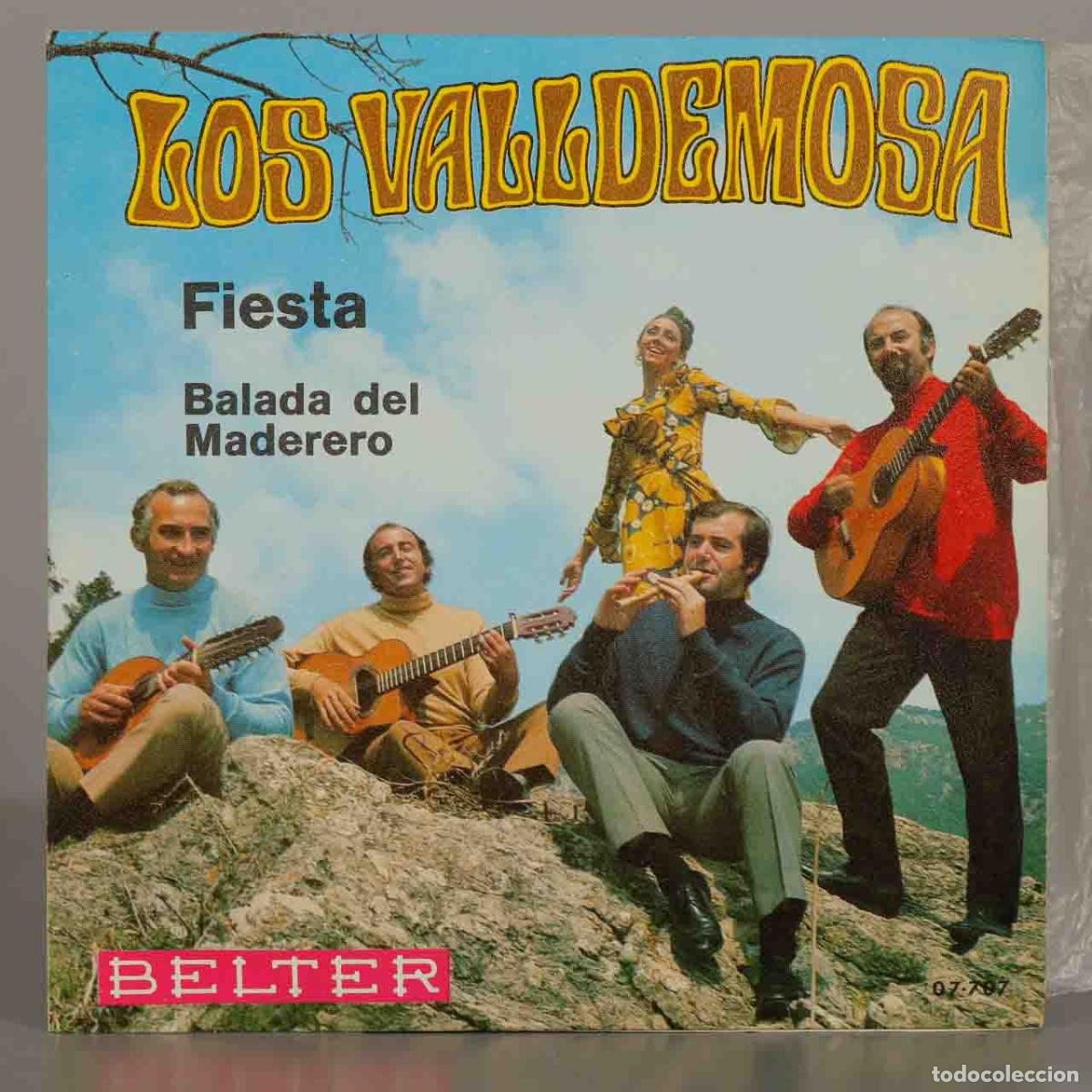 Discos de vinilo: SINGLE. Fiesta / Balada del Maderero - Los Valldemosa - Foto 1