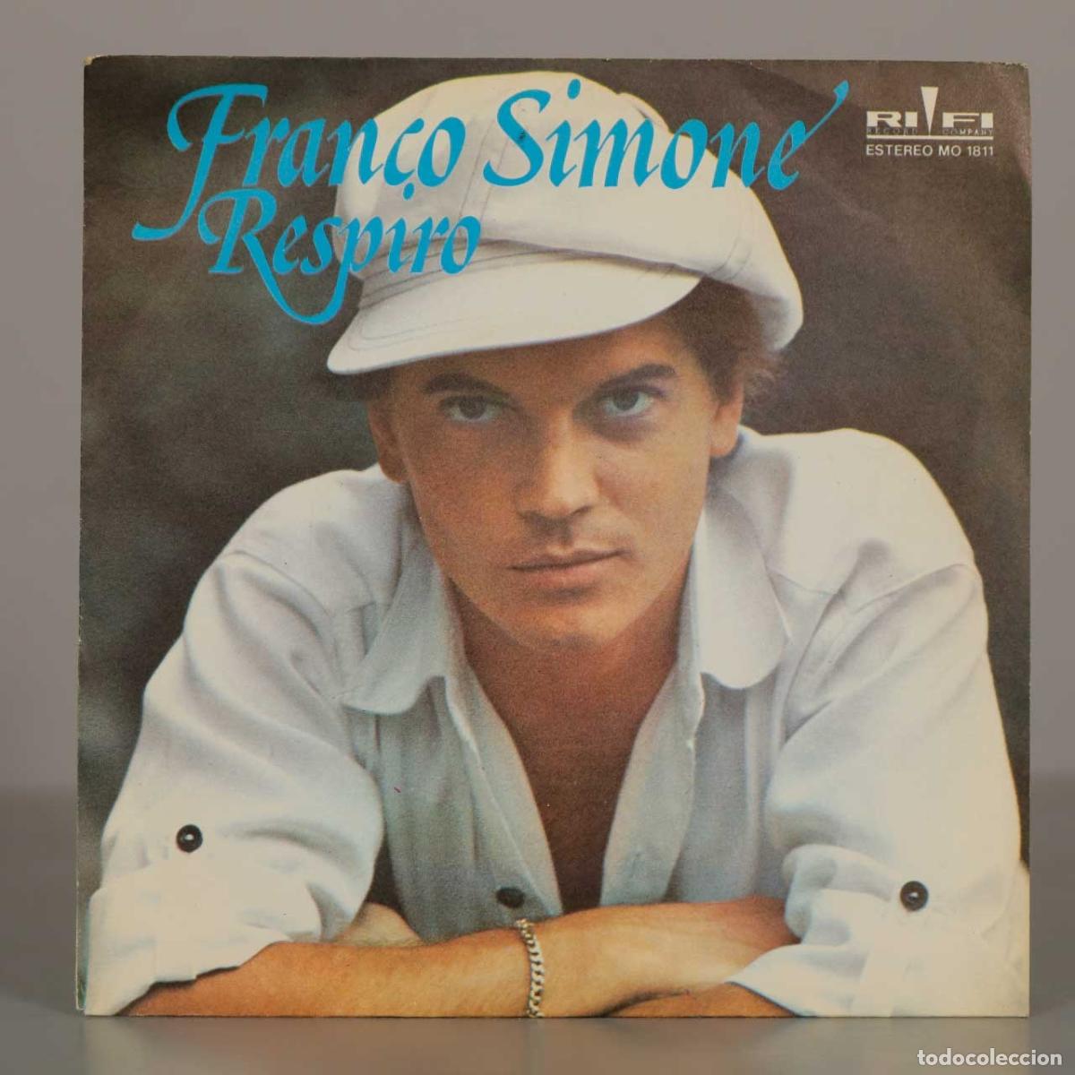 Discos de vinilo: SINGLE. Respiro - Franco Simone