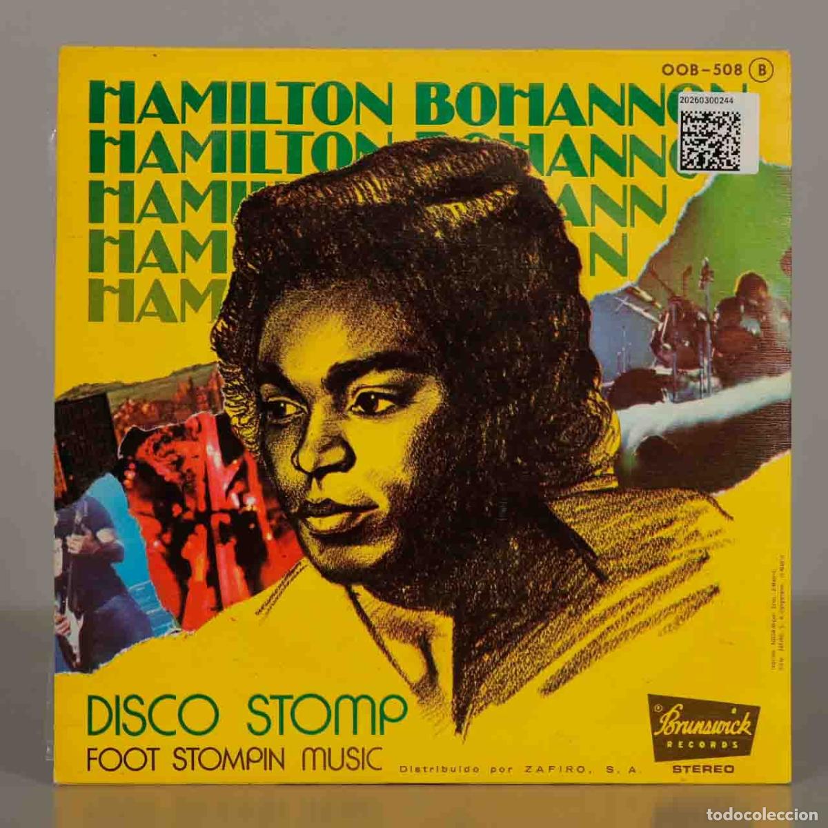 Discos de vinilo: SINGLE. Disco Stomp - Hamilton Bohannon - Foto 2