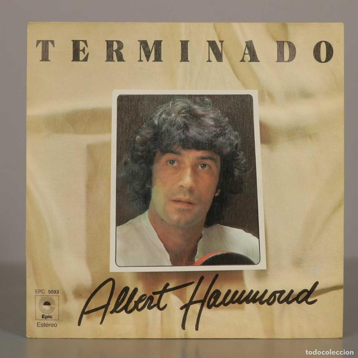 Discos de vinilo: SINGLE. Terminado - Si me amaras - Albert Hammond