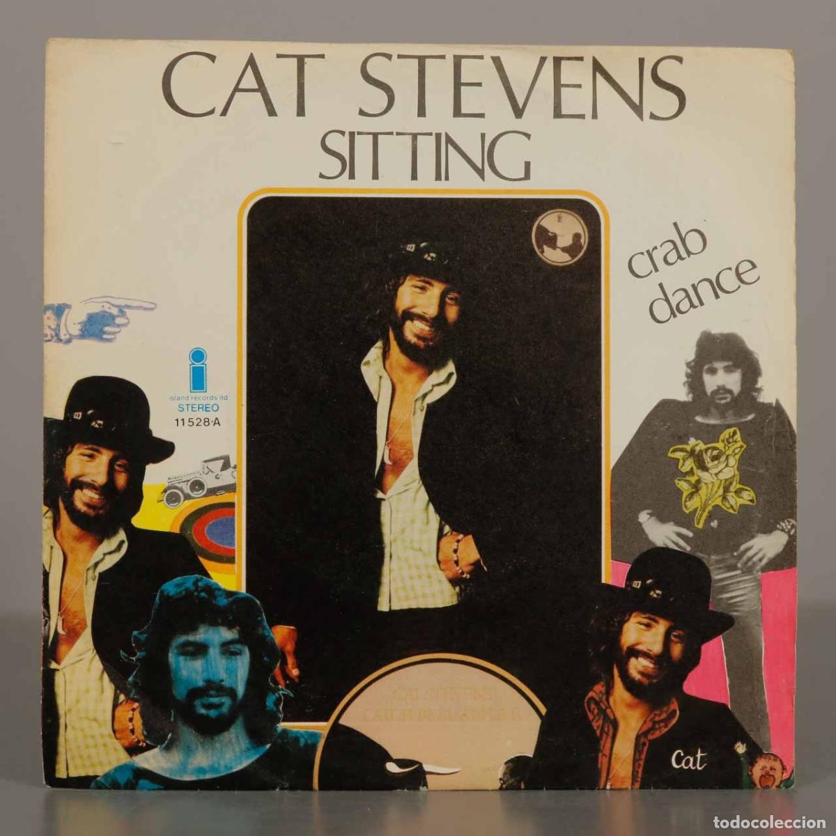Discos de vinilo: SINGLE. Sitting / Crab Dance - Cat Stevens - Foto 1